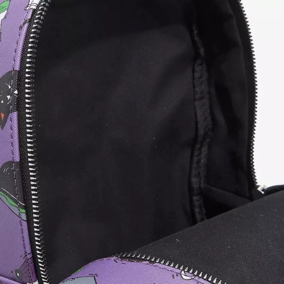 Disney Halloween Hocus Pocus Movie Icons Purple Mini Backpack NWT main image 10